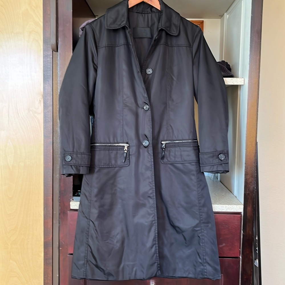 Prada Insulated Trench Coat.